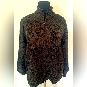 Chicos quilted jacket